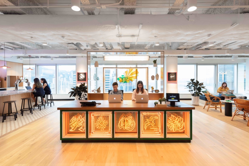 WeWork Co-working in Hong Kong